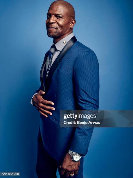 Actor Terry Crews is photographed for the Hollywood Reporter on October 27, 2017 in Los Angeles, California.