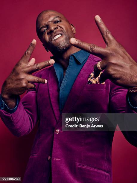 Actor Terry Crews is photographed for the Hollywood Reporter on October 27, 2017 in Los Angeles, California.