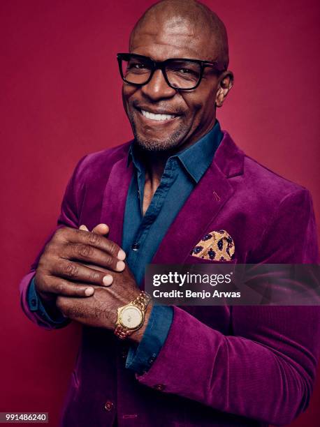 Actor Terry Crews is photographed for the Hollywood Reporter on October 27, 2017 in Los Angeles, California.