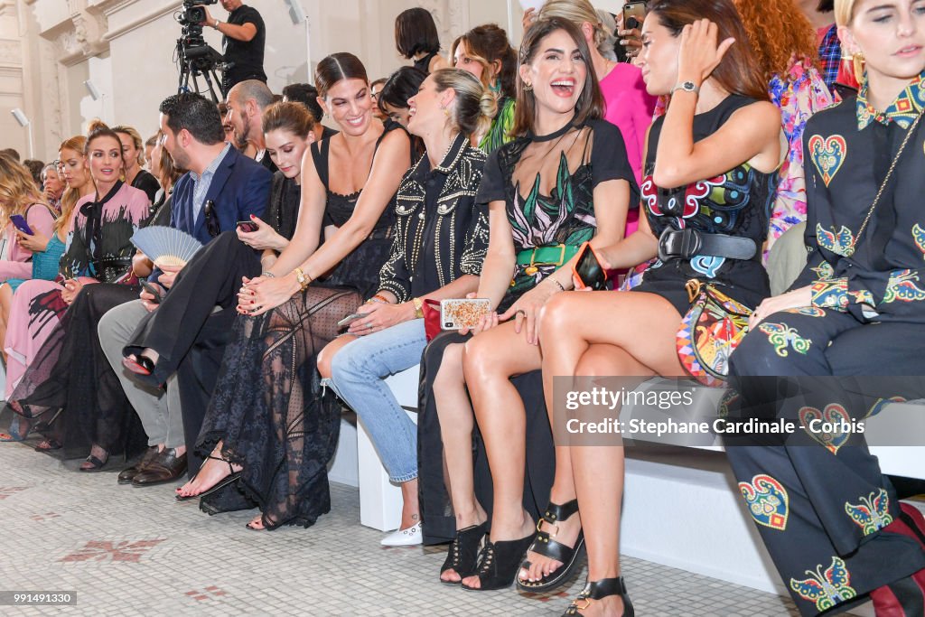 Elie Saab : Front Row - Paris Fashion Week - Haute Couture Fall/Winter 2018-2019