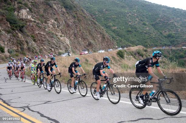 10Th Amgen Tour Of California 2015/ Stage 7Illustration Illustratie/ Peloton Peleton/ Landscape Paysage/ Mountains/ Team Sky/Atoc/ Amgen/ Team...