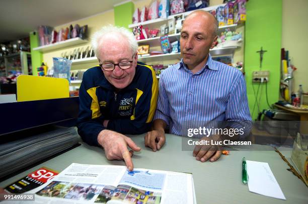 Feature, Vincenzo Nibali Â€“ Sicilie Roots /Eddy Lanzo , Salvatore Nibali Father Vader Pere Vincenzo Nibali , Tim De Waele