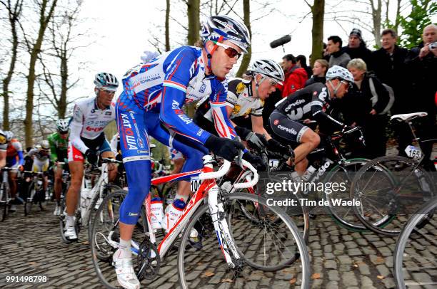 Omloop Het Nieuwsblad 2010Kim Kirchen Muur Geraardsbergen Grammont, Gent - Gent / Tim De Waele