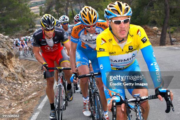 Tour Of Murcia, Stage 2Robert Hunter Yellow Jersey, Lance Armstrong / Calasparra - Caravaca De La Cruz /Vuelta Ciclista De Murcia, Etape Rit, Tim De...