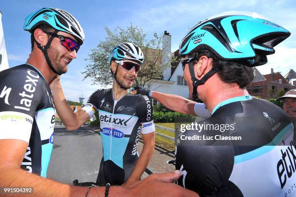 Tour Of Belgium 2015/ Stage 2/Tom Boonen Celebration, Yves Lampaert , Guillaume Van Keirsbulck , Lochristi - Knokke-Heist Tour Belgium, Rit Etape...