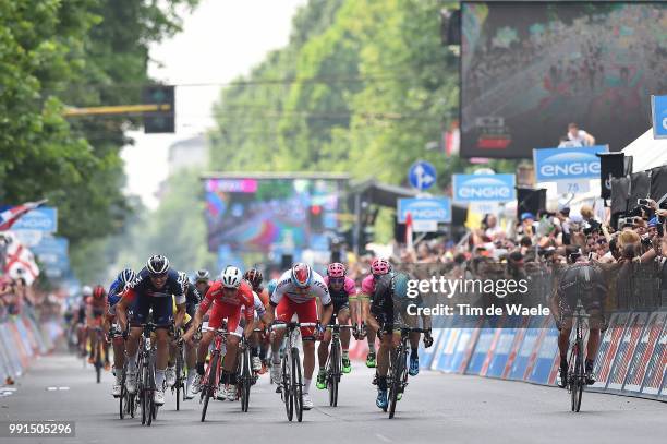 98Th Tour Of Italy 2015, Stage 21Arrival/ Sprint/ Roger Kluge / Alexander Porsev / Giacomo Nizzolo Red Sprint Jersey/ Moreno Hofland /Torino-Milano /...