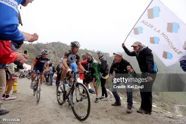 98Th Tour Of Italy 2015, Stage 20 Domont Axel / Colle Delle Finestre Mountains Montagnes Bergen, Public Publiek Spectators, Fans Supporters,...