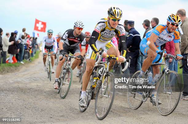 108Th Paris-Roubaix 2010Lars Bak / Martijn Maaskant / Compiegne - Roubaix / Parijs / Tim De Waele