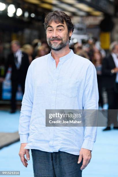 Nathaniel Parker attends the 'Swimming With Men' UK Premiere at The Curzon Mayfair on July 4, 2018 in London, England.