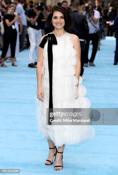 Charlotte Riley attends the 'Swimming With Men' UK Premiere at The Curzon Mayfair on July 4, 2018 in London, England.