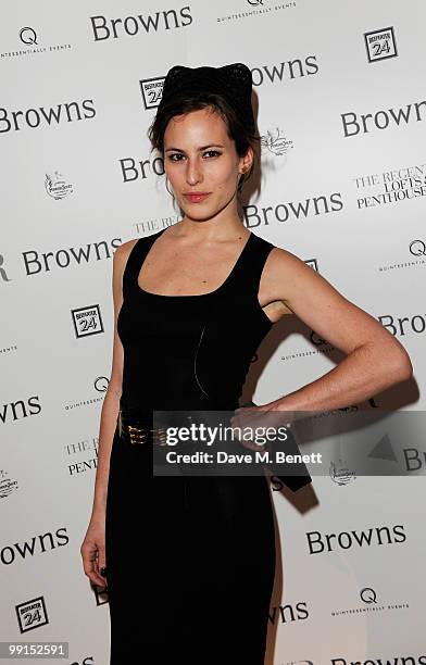 Charlotte Dellal attends the party to celebrate Browns' 40th Anniversary, at The Regent Penthouses and Lofts on May 12, 2010 in London, England.