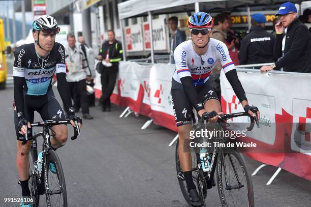 79Th Tour Of Swiss 2015, Stage 6 Arrival, Vermote Julien / Stybar Zdenek / Wil - Biel / Tour De Suisse Ronde Van Zwitserland Tds, Rit Etape,