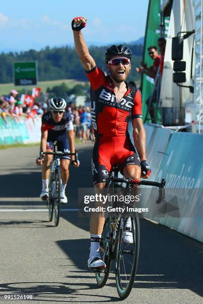 Swiss Road Championship 2015/ Elite Menarrival/ Wyss Danilo Celebration Joie Vreugde/Steinmaur - Steinmaur /Championnat De L Suisse/