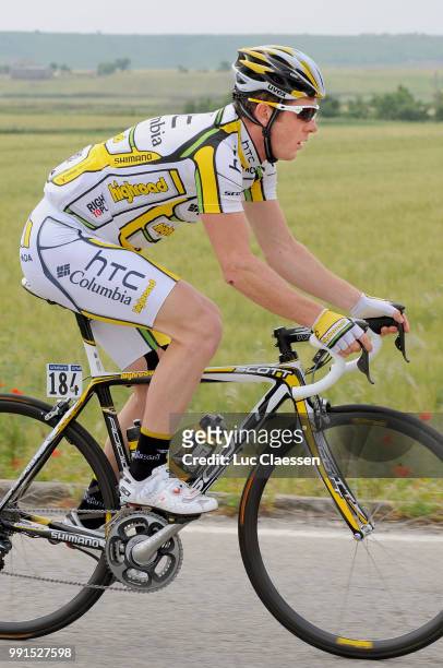 93Th Giro D'Italia 2010, Stage 11 Matthew Goss / Lucera - L'Aquila /Tour Of Italy, Ronde Van Italie, Rit Etape, Tim De Waele