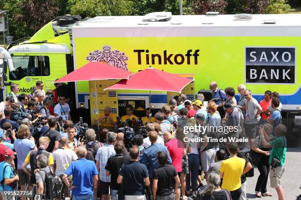 102Nd Tour De France, Restday Oleg Tinkoff Team Owner, Peter Sagan / Contador Alberto / Team Tinkoff Saxo Press Conference Persconferentie, Jour De...