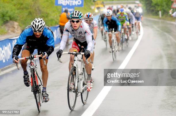 93Th Giro D'Italia 2010, Stage 11 Dario Cataldo , Jan Bakelants /Lucera - L'Aquila /Tour Of Italy, Ronde Van Italie, Rit Etape, Tim De Waele