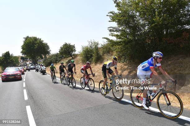 102Nd Tour De France, Stage 13 Geniez Alexandre / Kelderman Wilco / De Gendt Thomas / Haas Nathan / Gautier Cyril / Perichon Pierre Luc / Muret -...