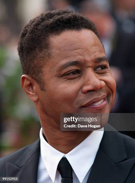 Cuba Gooding Jr attends the Robin Hood Premiere at the Palais des Festivals during the 63rd Annual Cannes International Film Festival on May 12, 2010...