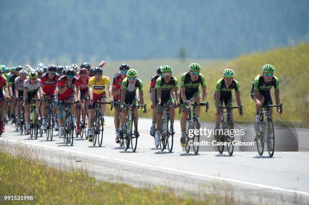 5Th Usa Pro Challenge 2015/ Stage 4Team Cannondale Garmin / Brent Bookwalter Yellow Leader Jersey, Michael Schar /Aspen-Breckenridge /Tour Of...