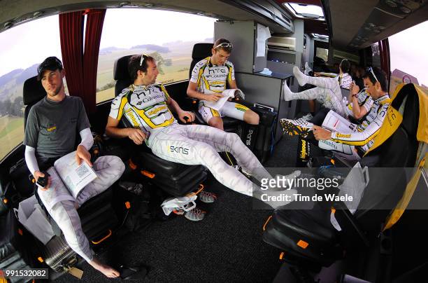 Tour De Suisse 2010, Stage 4Eisel Bernhard / Cavendish Mark / Albasini Michael / Monfort Maxime / Eisel Bernhard / Martin Tony / Skins, Team Htc...