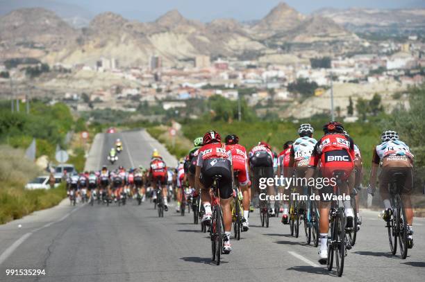 70Th Tour Of Spain 2015, Stage 8Illustration Illustratie/ Peloton Peleton/ Landscape Paysage/ Puebla De Don Fadrique - Murcia Rit Etappe, Vuelta Tour...