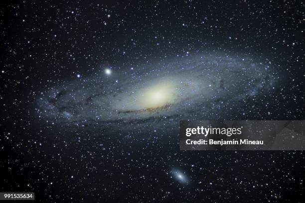 galaxie d'andromede m31 - galaxie 個照片及圖片檔