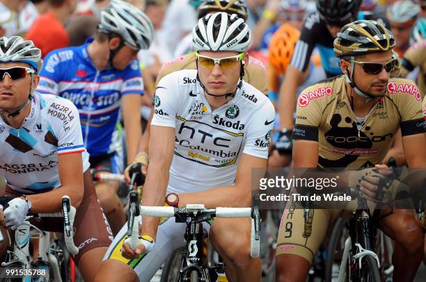 97Th Tour De France 2010, Stage 3Martin Tony White Jersey, Wanze - Arenberg Porte Du Hainaut / Ronde Van Frankrijk, Tdf, Rit Etape, Tim De Waele