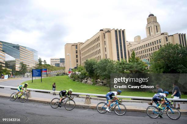 6Th Grand Prix Cycliste De Montreal 2015Illustration Illustratie/ Peloton Peleton/ Landscape Paysage/ Montreal City Ville Stad, Rain Pluie Regen/...