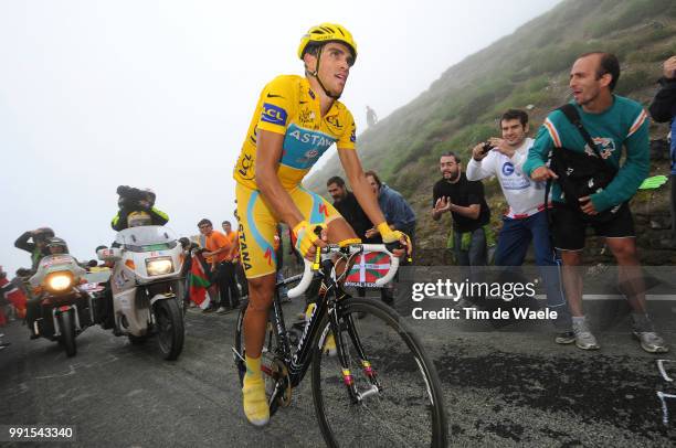 97Th Tour De France 2010, Stage 17Contador Alberto Yellow Jersey, Pau - Col Du Tourmalet - 2115M / Ronde Van Frankrijk, Tdf, Rit Etape, Tim De Waele