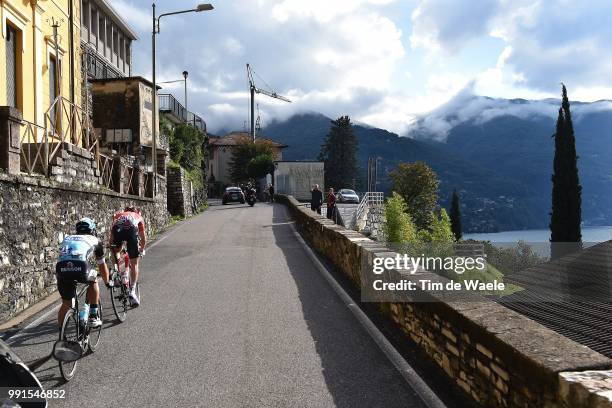 109Th Il Lombardia 2015Illustration Illustratie/ Peloton Peleton/ Landscape Paysage/ Mountains Montagnes Bergen/ Kwiatkowski Michal / Wellens Tim /...