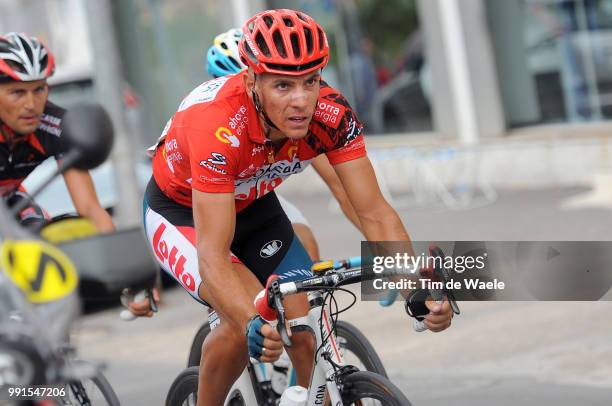 65Th Tour Of Spain 2010, Stage 6Gilbert Philippe Red Jersey, Caravaca De La Cruz - Murcia / Vuelta, Tour D'Espagne, Ronde Van Spanje, Etape Rit, Tim...