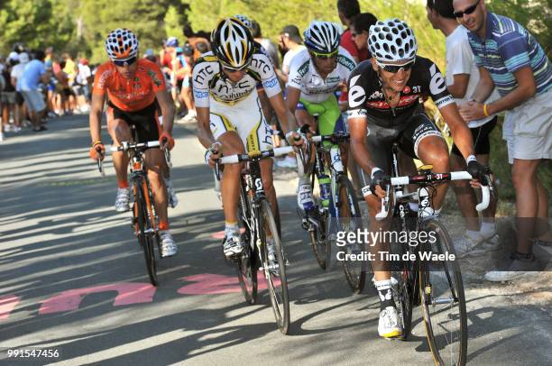 65Th Tour Of Spain 2010, Stage 8Sastre Carlos / Van Garderen Tejay / Anton Igor / Nibali Vincenzo White Jersey, Alto Xorret Del Cati /Villena -...