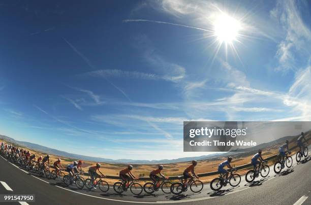 65Th Tour Of Spain 2010, Stage 13Illustration Illustratie, Peleton Peloton, Dessert Woestijn, Heat Hot Warm, Landscape Paysage Landschap, Rincon De...