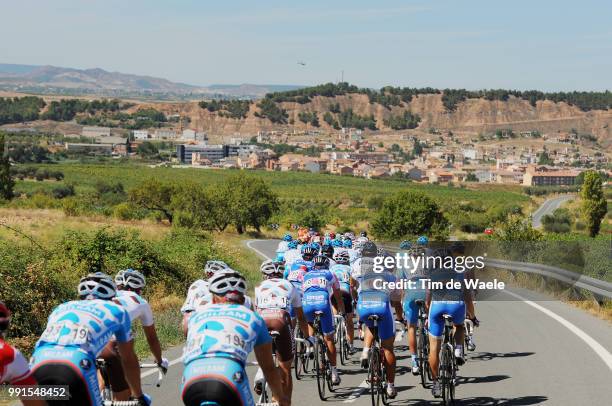 65Th Tour Of Spain 2010, Stage 13Illustration Illustratie, Peleton Peloton, Landscape Paysage Landschap, Rioja, Rincon De Soto - Burgos / Vuelta,...