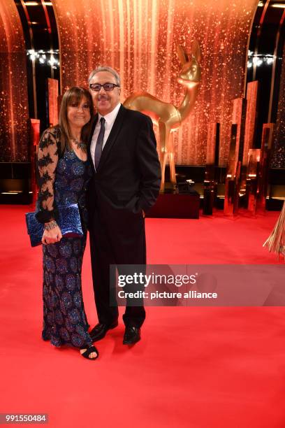 Actor Wolfgang Stumph and his wife Christine arriving to the 69th edition of the Bambi media prize in Berlin, Germany, 16 November 2017. The Hubert...