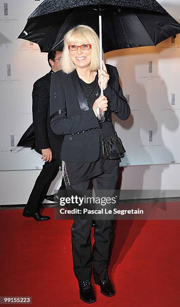 Mireille Darc attends the Opening Ceremony Dinner at the Majestic Hotel during the 63rd International Cannes Film Festival on May 12, 2010 in Cannes,...