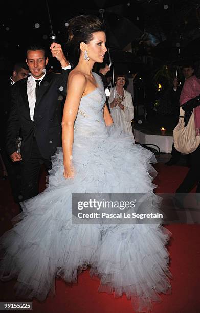 Jury Member Kate Beckinsale attends the Opening Ceremony Dinner at the Majestic Hotel during the 63rd International Cannes Film Festival on May 12,...