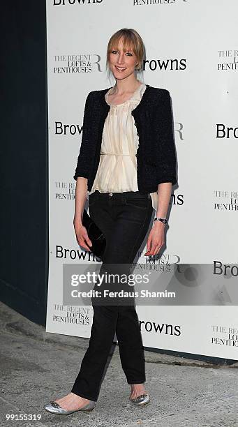 Jade Parfitt attends the 40th anniversary celebrations of Browns on May 12, 2010 in London, England.