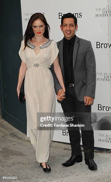 Coco Rocha attends the 40th anniversary celebrations of Browns on May 12, 2010 in London, England.