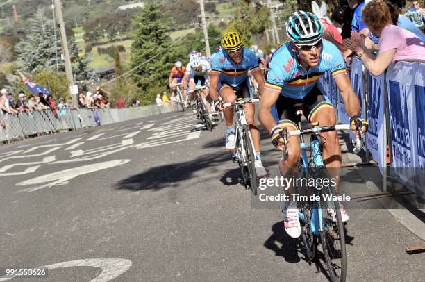 Road World Championships 2010, Men Elitephilippe Gilbert / Greg Van Avermaet / Melbourne - Geelong /Road Race Men Elite, Course En Ligne Hommes...