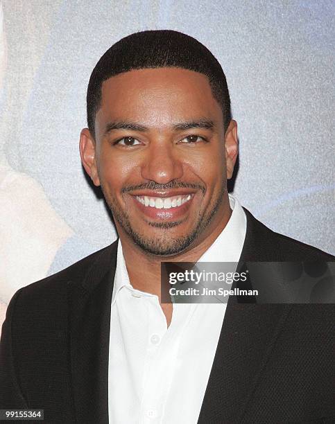 Actor Laz Alonso attends the premiere of "Just Wright" at Ziegfeld Theatre on May 4, 2010 in New York City.