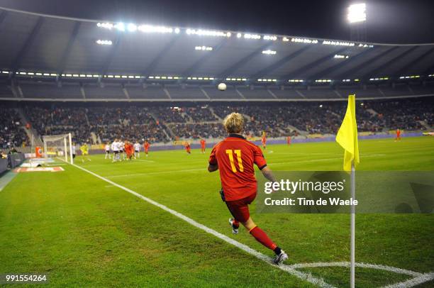 Belgium - Austriaillustration Illustratie, Corner, Jonathan Legear / Uefa Euro 2012 Qualification, Autriche Oostenrijk / Tim De Waele