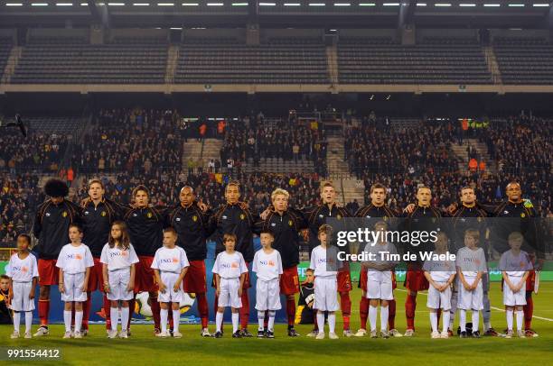 Belgium - Austriateam Equipe Belgium Belgique Belgie, Uefa Euro 2012 Qualification, Autriche Oostenrijk / Tim De Waele