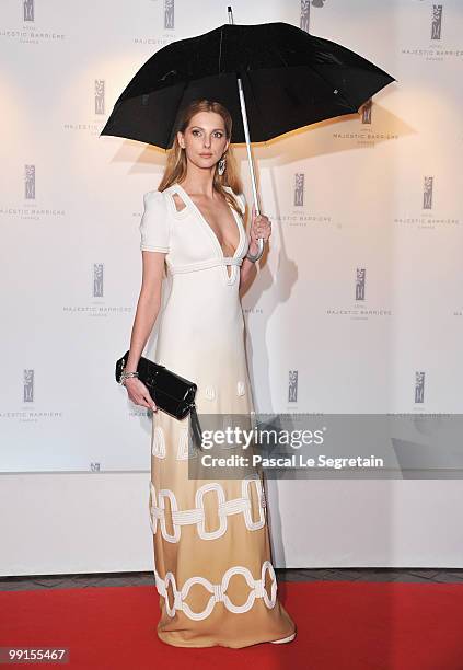 Frederique Bel attends the Opening Ceremony Dinner at the Majestic Hotel during the 63rd International Cannes Film Festival on May 12, 2010 in...