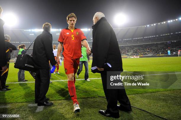 Belgium - Austriajan Vertonghen Deception Teleurstelling, Uefa Euro 2012 Qualification, Autriche Oostenrijk / Tim De Waele