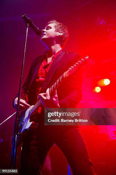 Tom Chaplin of Keane performs onstage at the launch of their new 8 track EP at The Fridge, Brixton on May 12, 2010 in London, England.