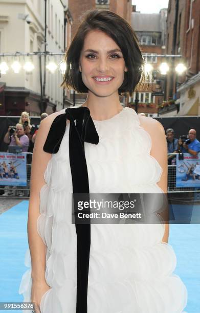 Charlotte Riley attends the UK Premiere of "Swimming With Men' at The Curzon Mayfair on July 4, 2018 in London, England.