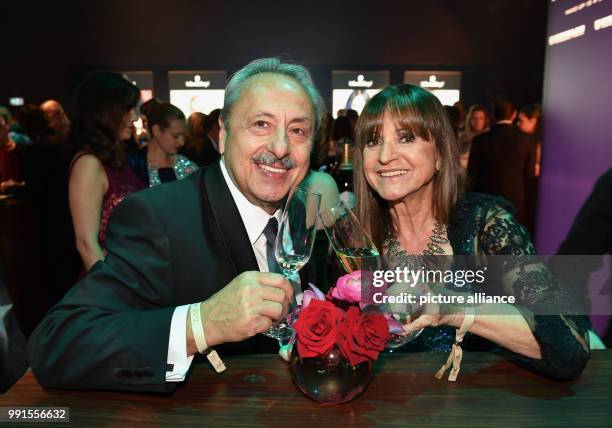 Wolfgang Stumph and his wife Christine celebrating during the after-party of the 69th edition of the Bambi Awards in Berlin, Germany, 16 November...