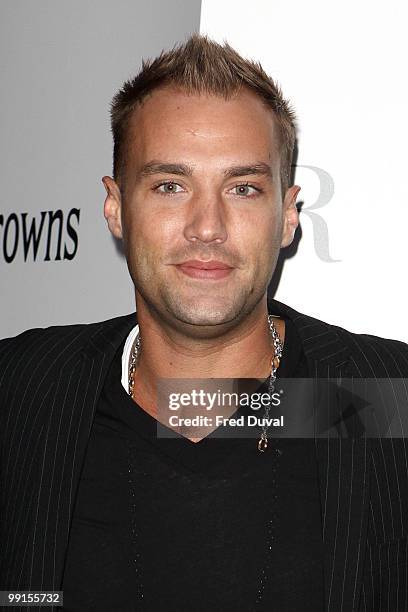 Calum Best attends the 40th anniversary celebrations of Browns on May 12, 2010 in London, England.