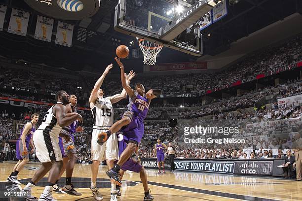 Playoffs: Phoenix Suns Leandro Barbosa in action vs San Antonio Spurs. Game 3. San Antonio, TX 5/7/2010 CREDIT: Greg Nelson